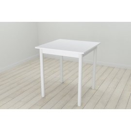 Стол кухонный Ferrum-decor Агата 75x70x70 Белый ДСП Белое 16мм (AGA0029)