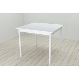 Стол кухонный Ferrum-decor Агата 75x80x80 Белый ДСП Белое 16мм (AGA0036)