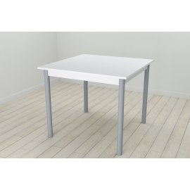Стол кухонный Ferrum-decor Агата 75x90x90 Серый ДСП Белое 16мм (AGA0050)