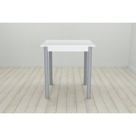 Стол кухонный Ferrum-decor Агата 75x70x70 Серый ДСП Белое 16мм (AGA0057)