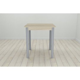Кухонний стіл Ferrum-decor Агата 75x70x70 Сірий ДСП Сонома 16мм (AGA0060)