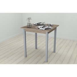 Стол кухонный Ferrum-decor Диего 75x70x70 Серый ДСП Сонома Трюфель 16мм (DIE0054)