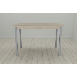 Кухонний стіл Ferrum-decor Маріо 75x120x70 Сірий ДСП Сонома 16мм (MAR0053)