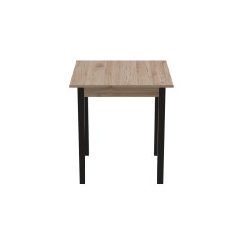 Стол кухонный Ferrum-decor Диего 75x70x70 Черный ДСП Сан-Марино 16мм (DIE0009)