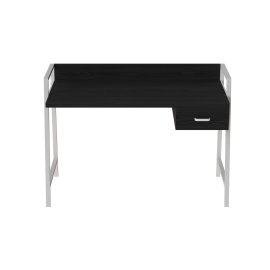 Письмовий стіл Ferrum-decor Комфорт 750x1000x600 Білий метал ДСП Сосна Кембра Магія 32 мм (KOMF017)