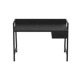 Письмовий стіл Ferrum-decor Комфорт 750x1000x600 Чорний метал ДСП Сосна Кембра 32 мм (KOMF003)