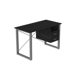 Письмовий стіл з ящиками Ferrum-decor Оскар 750x1200x700 метал Сірий ДСП Сосна Кембра 16 мм (OSK0059)