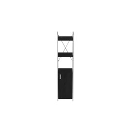 Этажерка 3/34 Ferrum-decor Серии Конект с тумбой 144x34x28 Белый ДСП Сосна Кембра (FD1009)