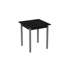 Стол кухонный Ferrum-decor Диего 75x70x70 Черный ДСП Дуб Артизан 16мм (DIE0013)