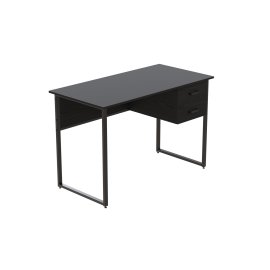 Комп'ютерний стіл Ferrum-decor Дакота 75x140x70 чорний ДСП Сосна Кембра 16мм
