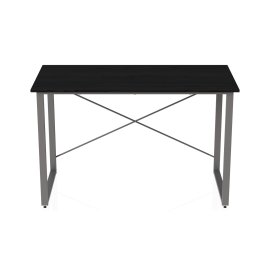 Письменный стол Ferrum-decor Дейв 75x140x60 серый ДСП Белое 16мм