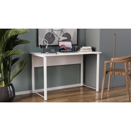 Письменный стол Ferrum-decor Курт 75x140x70 белый ДСП Белое 16мм