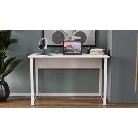 Письменный стол Ferrum-decor Курт 75x100x70 белый ДСП Белое 16мм