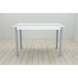 Стол кухонный Ferrum-decor Марио 75x120x70 Серый ДСП Белое 16мм (MAR0050)