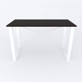 Письменный стол Ferrum-decor Драйв 750x1200x700 Белый металл ДСП Венге Магия 16 мм (DRA101)