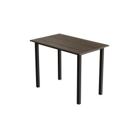 Стол универсальный Knap Ferrum-decor 750x1200x700 Черный металл ДСП Дуб Сонома Трюфель 16 мм (KNAP037)