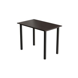 Стол универсальный Knap Ferrum-decor 750x1200x600 Черный металл ДСП Венге Магия 16 мм (KNAP011)