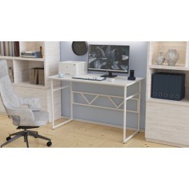 Письменный стол Ferrum-decor Раян 75x100x60 белый ДСП Белое 16мм