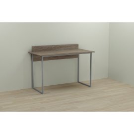 Письменный стол Ferrum-decor Скай 75x100x60 серый ДСП Дуб Сонома Трюфель 16мм