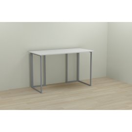 Письменный стол Ferrum-decor Ханна 75x120x60 серый ДСП Белое 16мм
