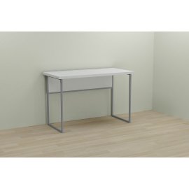 Письменный стол Ferrum-decor Коди 76x120x60 серый ДСП Белое 32мм