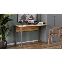 Комп'ютерний стіл Ferrum-decor Курт 75x120x60 сірий ДСП Дуб Артізан 32мм (KURT2245)