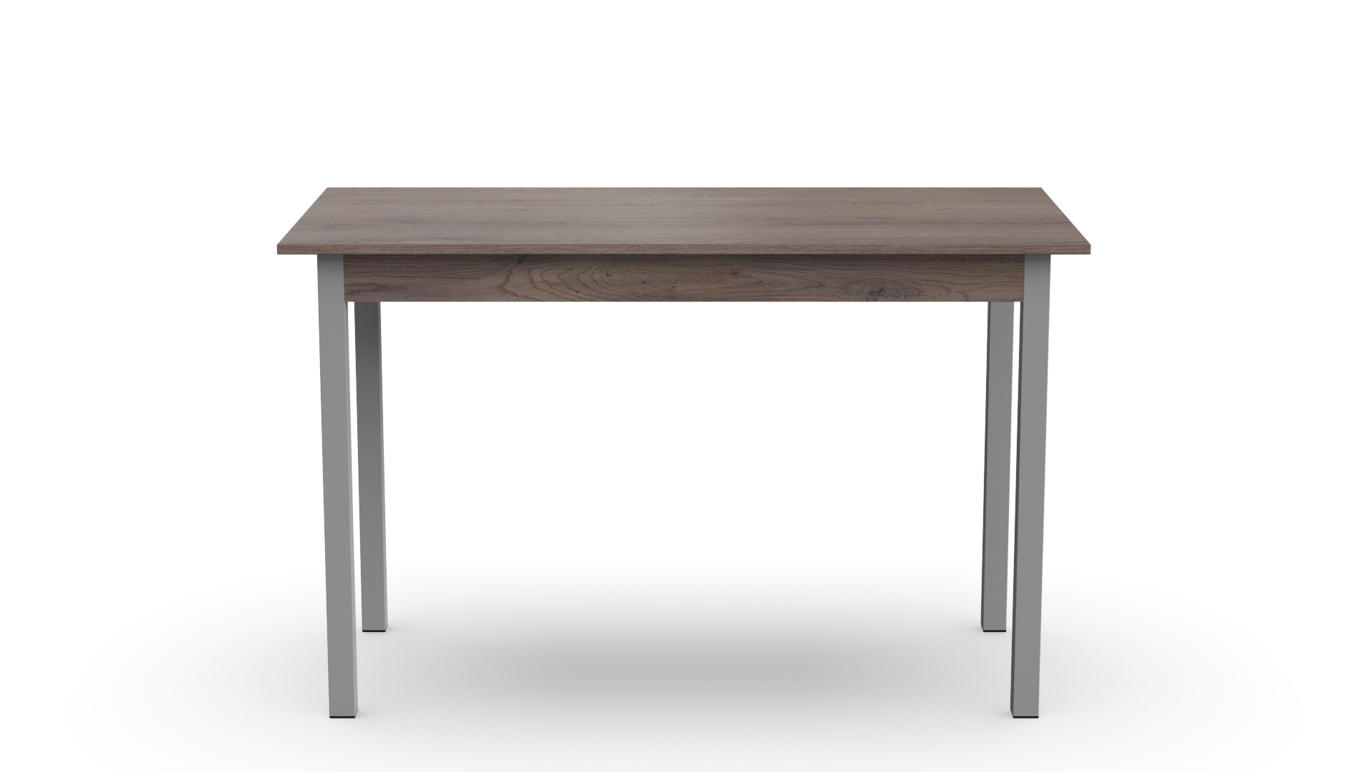 Стіл кухонний Маріо Ferrum-decor 75x120x70 Сірий метал ДСП Дуб Кремона Канолло 16 мм (MAR00105)