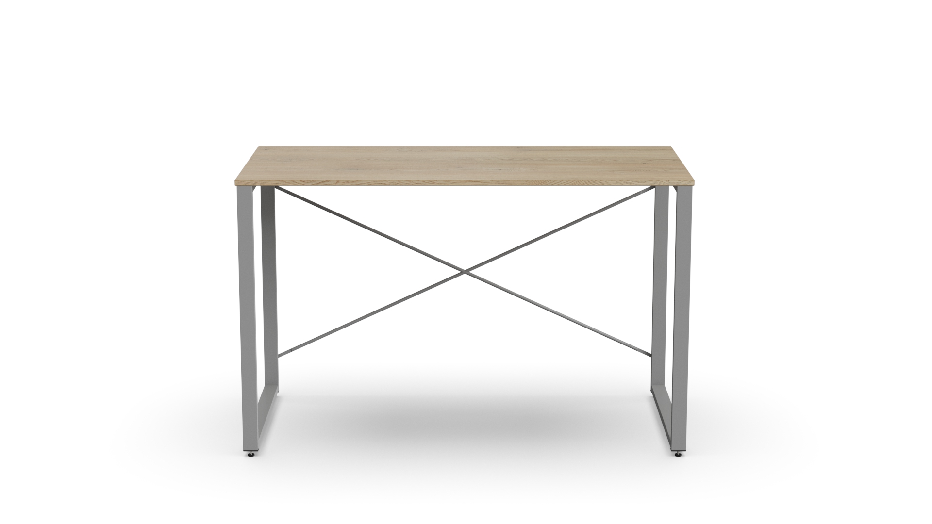 Стіл письмовий Ferrum-decor Серії Конект 75x120x60 Сірий метал ДСП Дуб Кремона Торро 16 мм (XK00914)